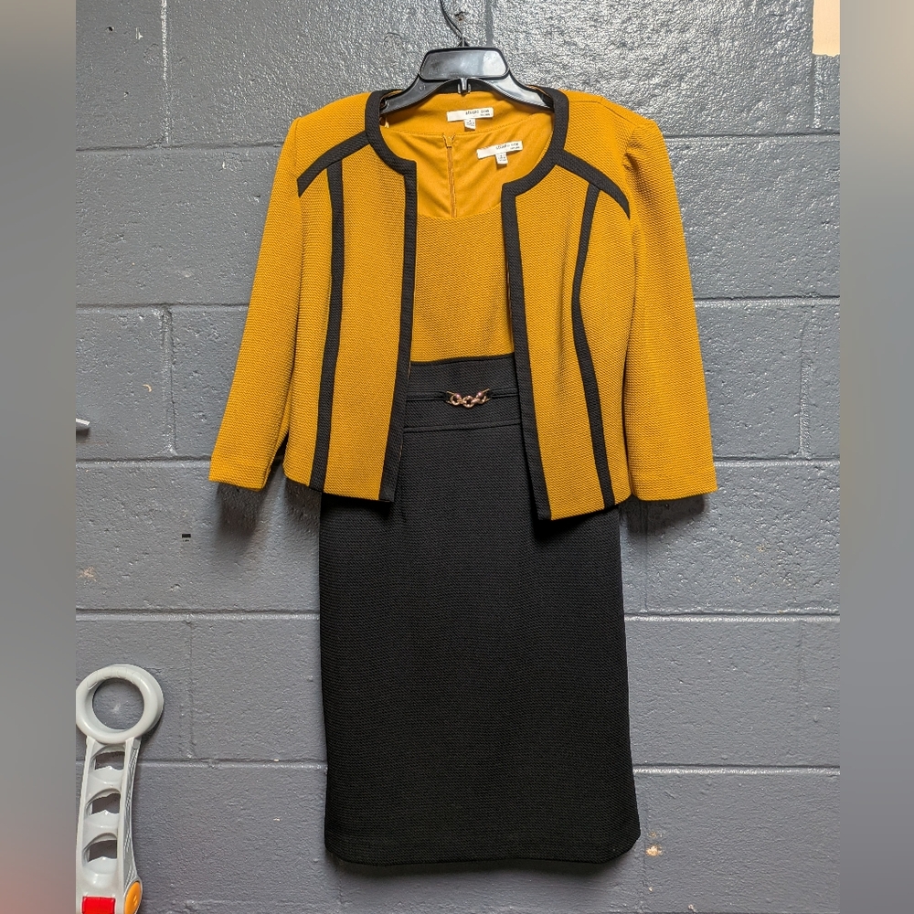 Women Studio One Yellow&Black Dress
